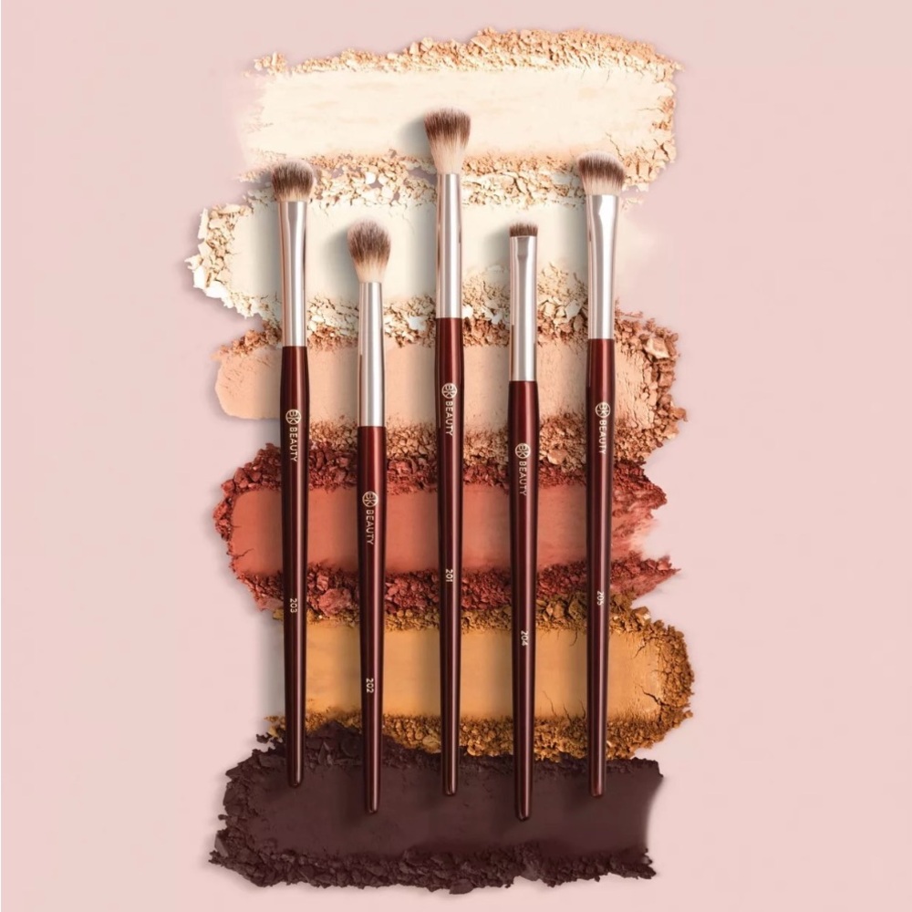 BK BEAUTY Essential Collection Eye Brush 5-Piece Set NIBđź”– - Picture 5 of 8